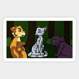 Evil Hollyleaf AU The Three Sticker